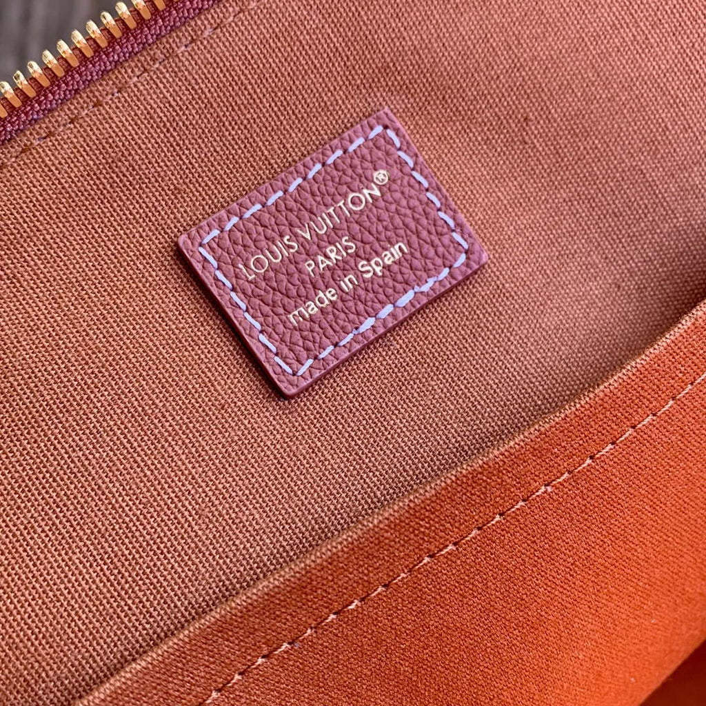 LV M26688 Louis Vuitton Low Key Duffle Tote Bag Cognac