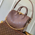 LV M26691 Louis Vuitton Speedy Soft Bandouliere 25 Bag Wine Red