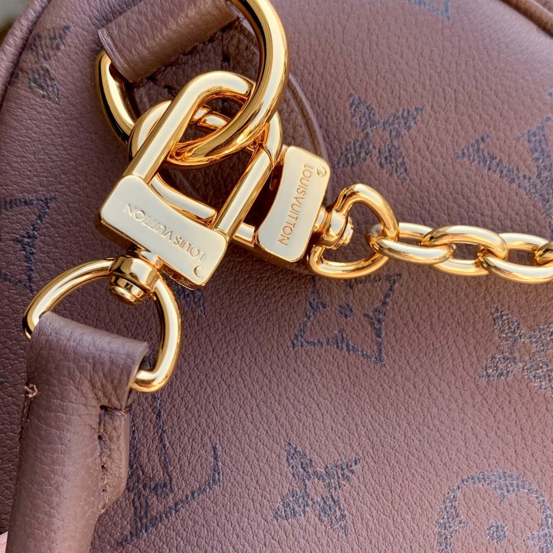 LV M26691 Louis Vuitton Speedy Soft Bandouliere 25 Bag Wine Red