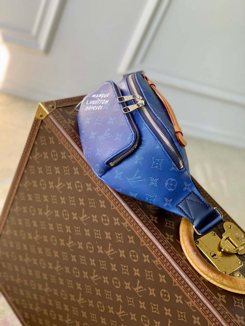 LV M26821 Louis Vuitton Rush Bumbag Ocean