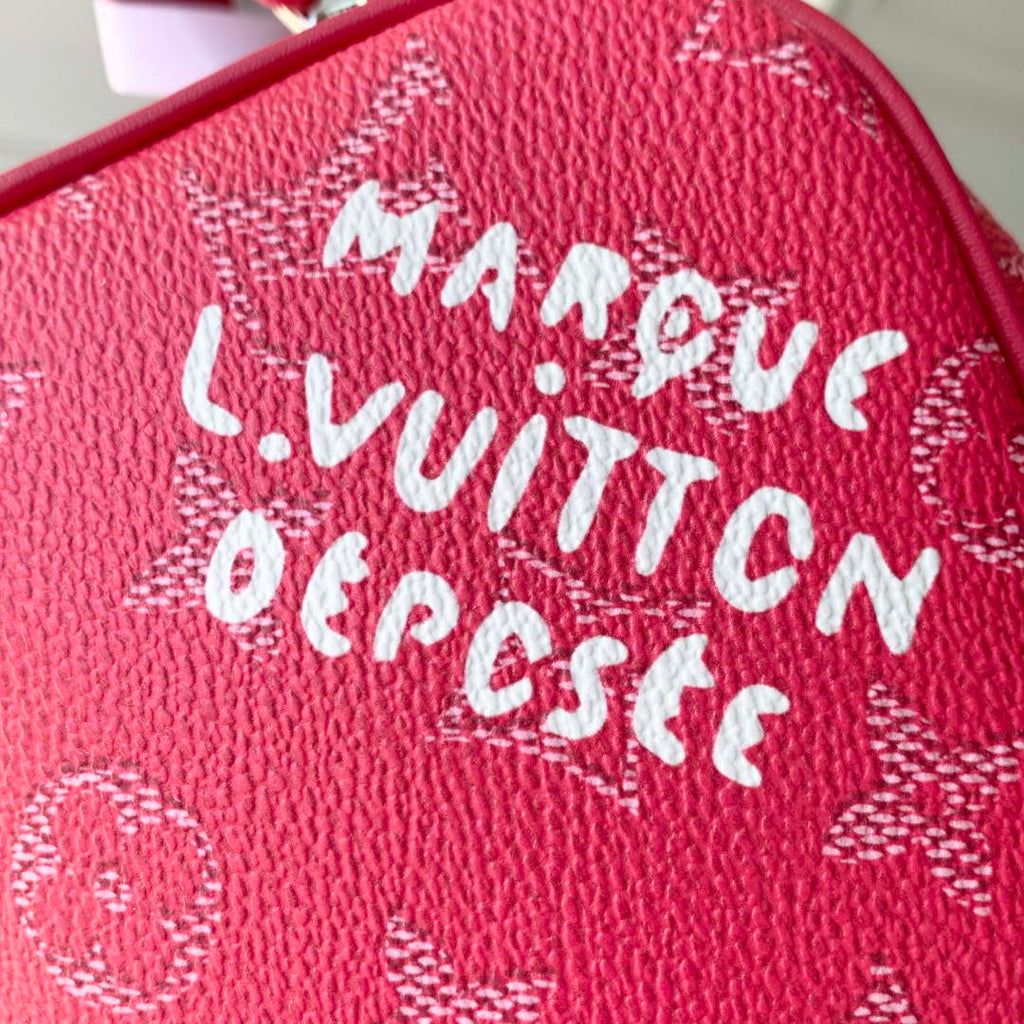 LV M26870 Louis Vuitton Mini Dopp Kit Bag Rose Pondichery Pink