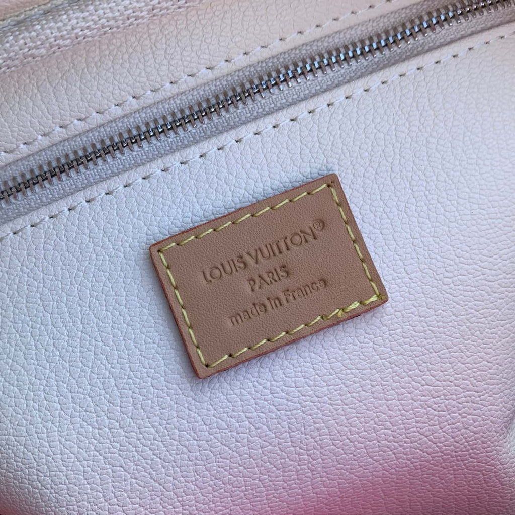 LV M26870 Louis Vuitton Mini Dopp Kit Bag Rose Pondichery Pink