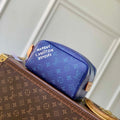 LV M26872 Louis Vuitton Mini Dopp Kit Bag Ocean Blue
