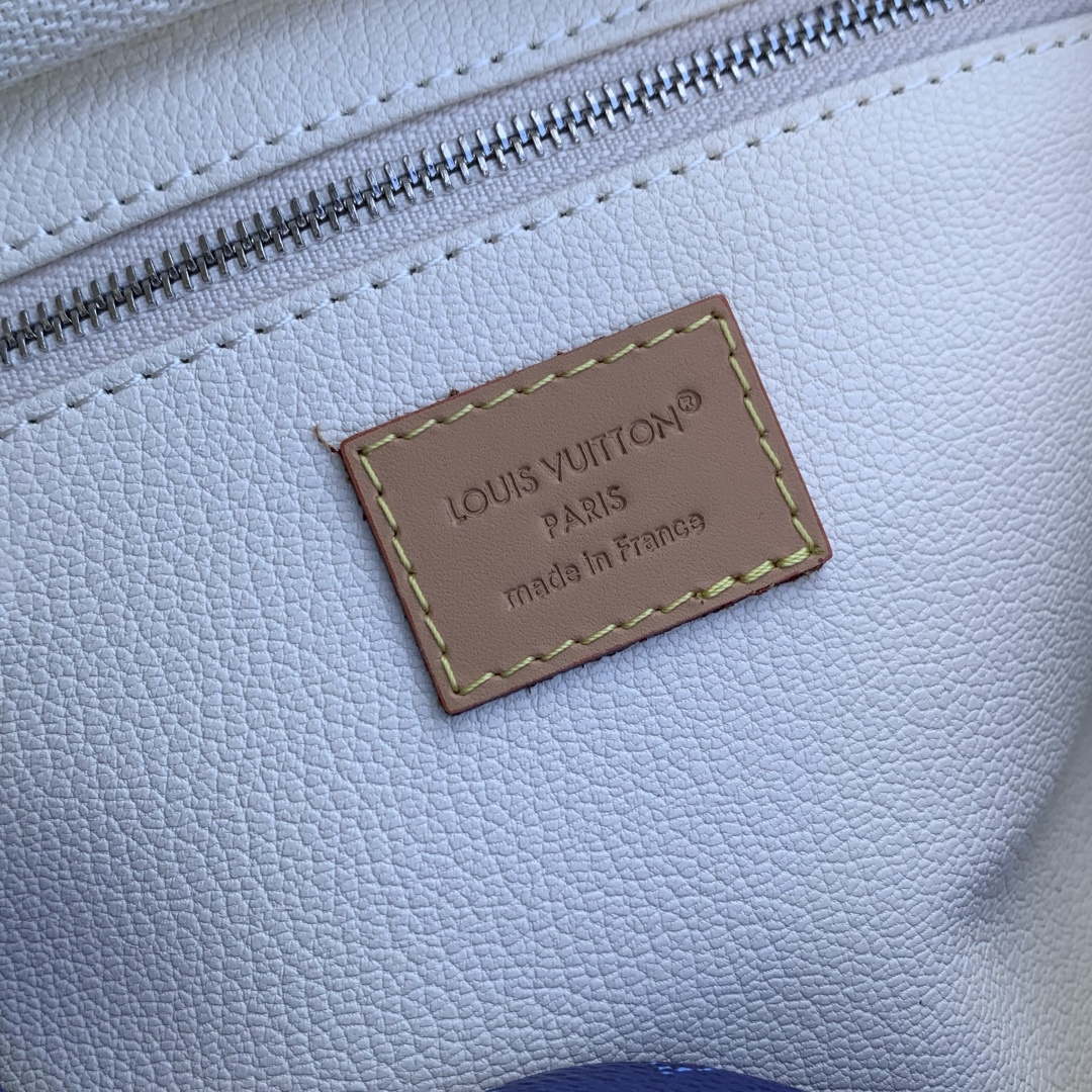 LV M26872 Louis Vuitton Mini Dopp Kit Bag Ocean Blue