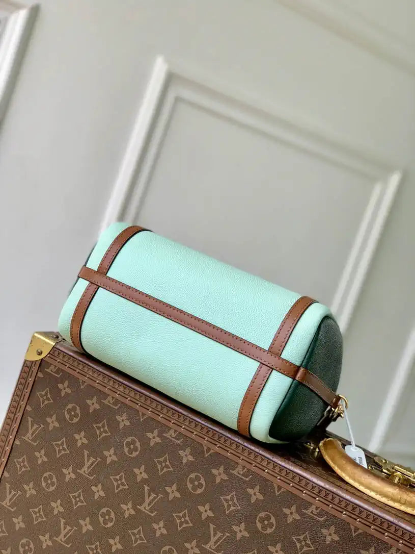 LV M26905 Louis Vuitton Express PM Handbag Light Green