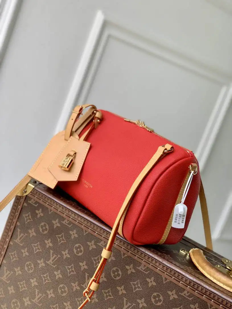 LV M26905 Louis Vuitton Express PM Handbag Red