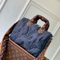 LV M26956 Louis Vuitton Speedy Bandouliere 25 Bag Black Jeans