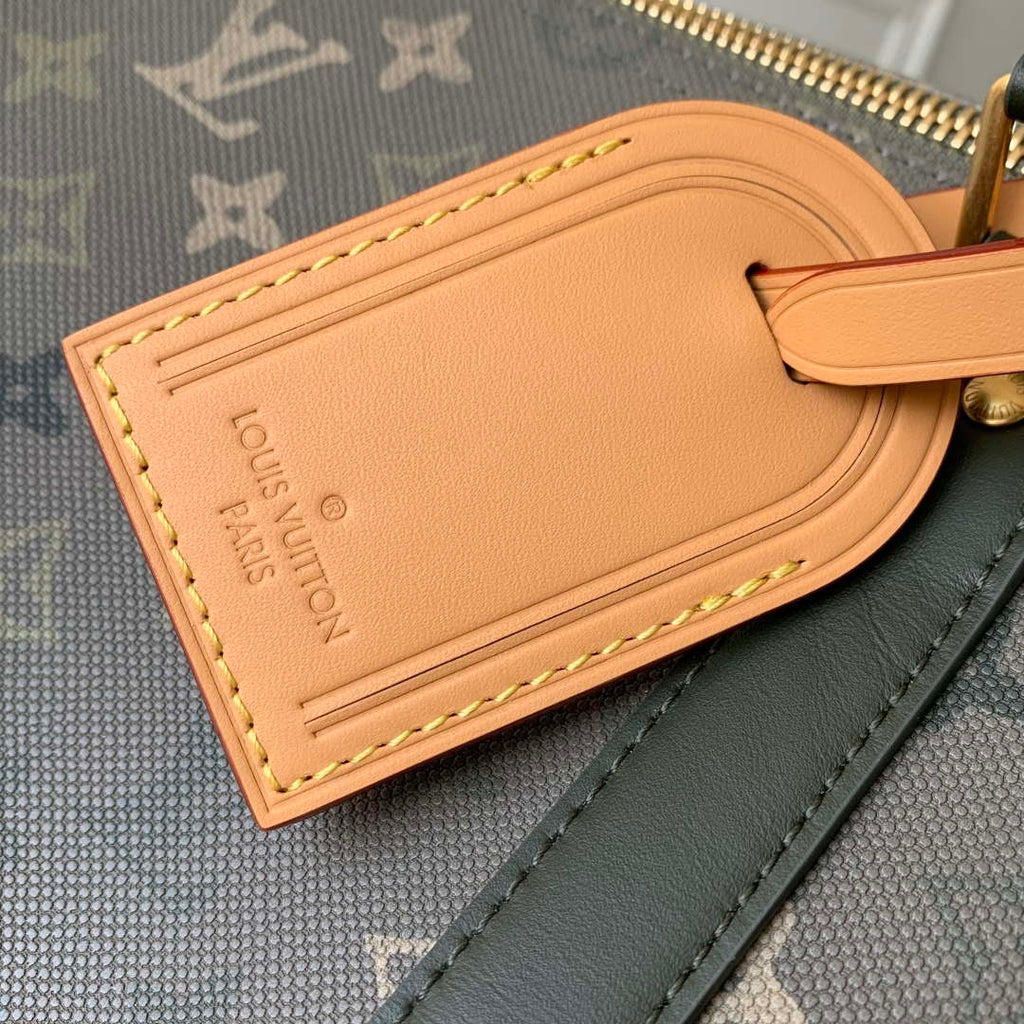 LV M26959 Louis Vuitton Keepall Bandouliere 50 Bag Khaki Green