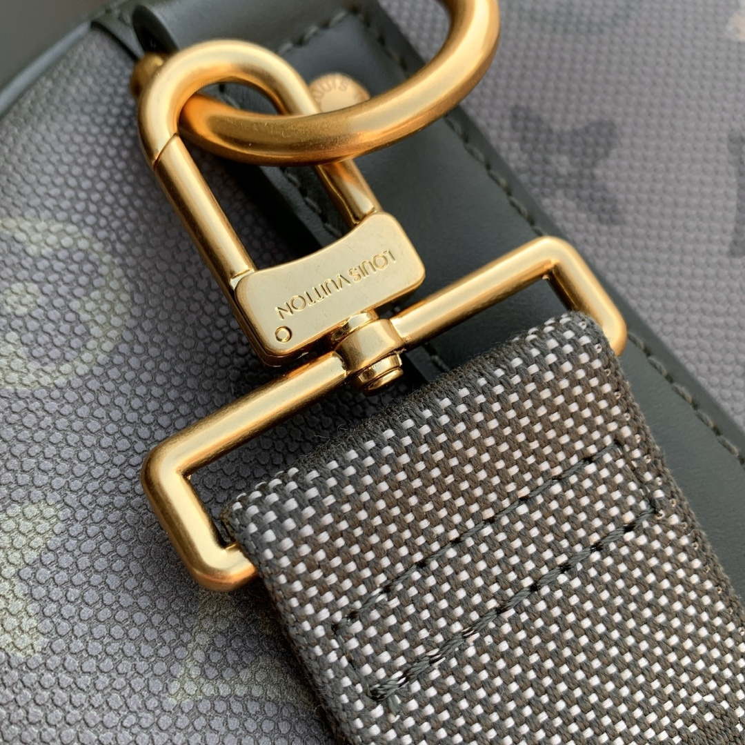 LV M26959 Louis Vuitton Keepall Bandouliere 50 Bag Khaki Green