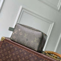 LV M26963 Louis Vuitton Dopp Kit Bag Khaki