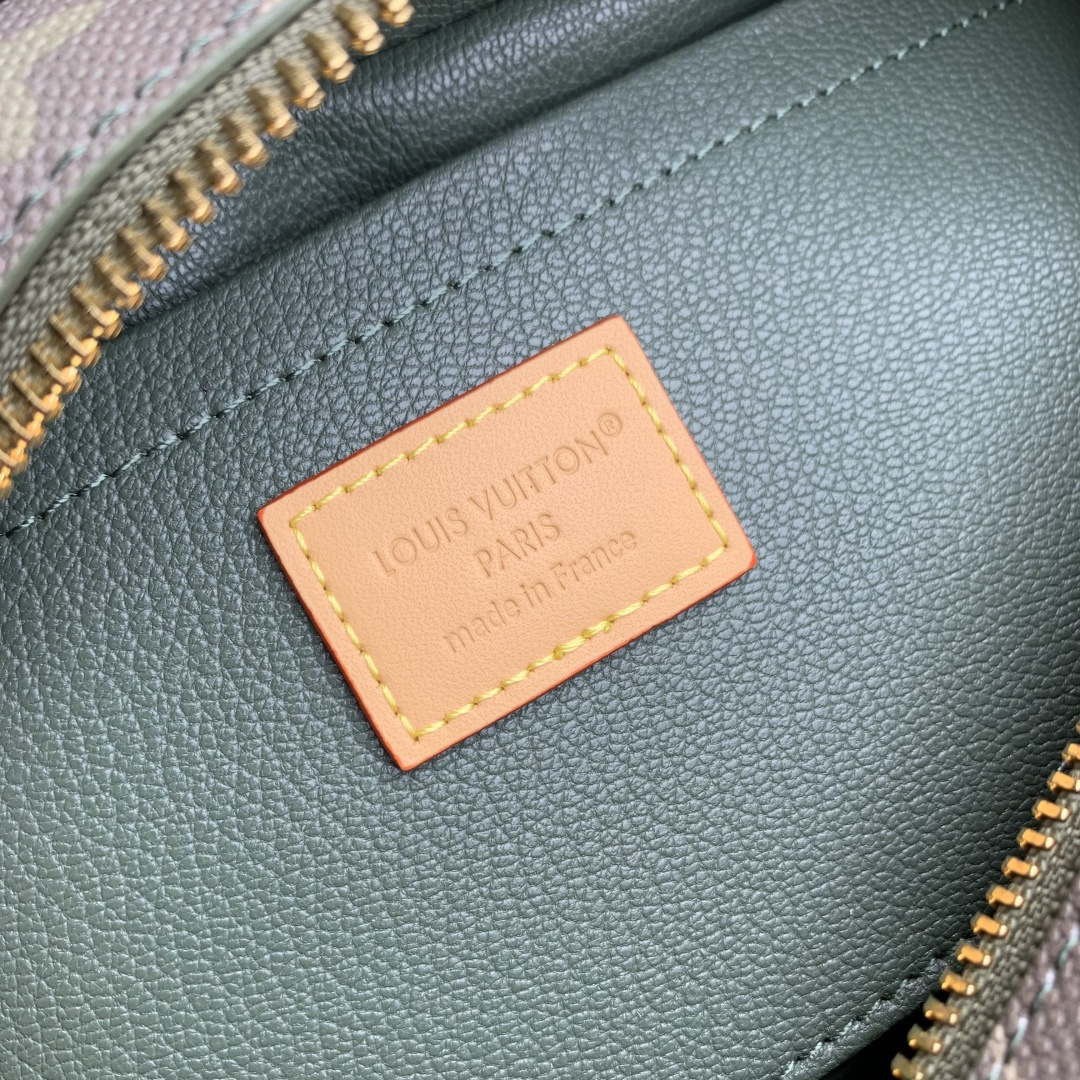 LV M26963 Louis Vuitton Dopp Kit Bag Khaki