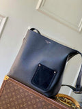 LV M27022 Louis Vuitton Verso Hobo Bag Black