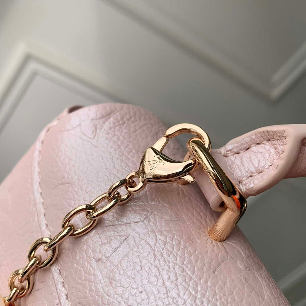 LV M27043 Louis Vuitton Nano Madeleine Bag Snowy Pearl
