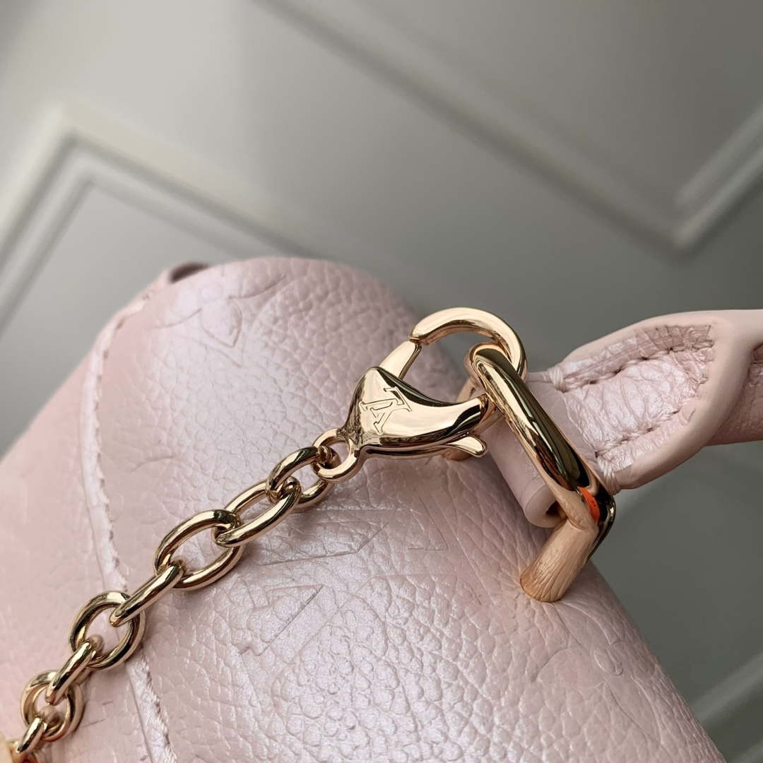 LV M27043 Louis Vuitton Nano Madeleine Bag Snowy Pearl