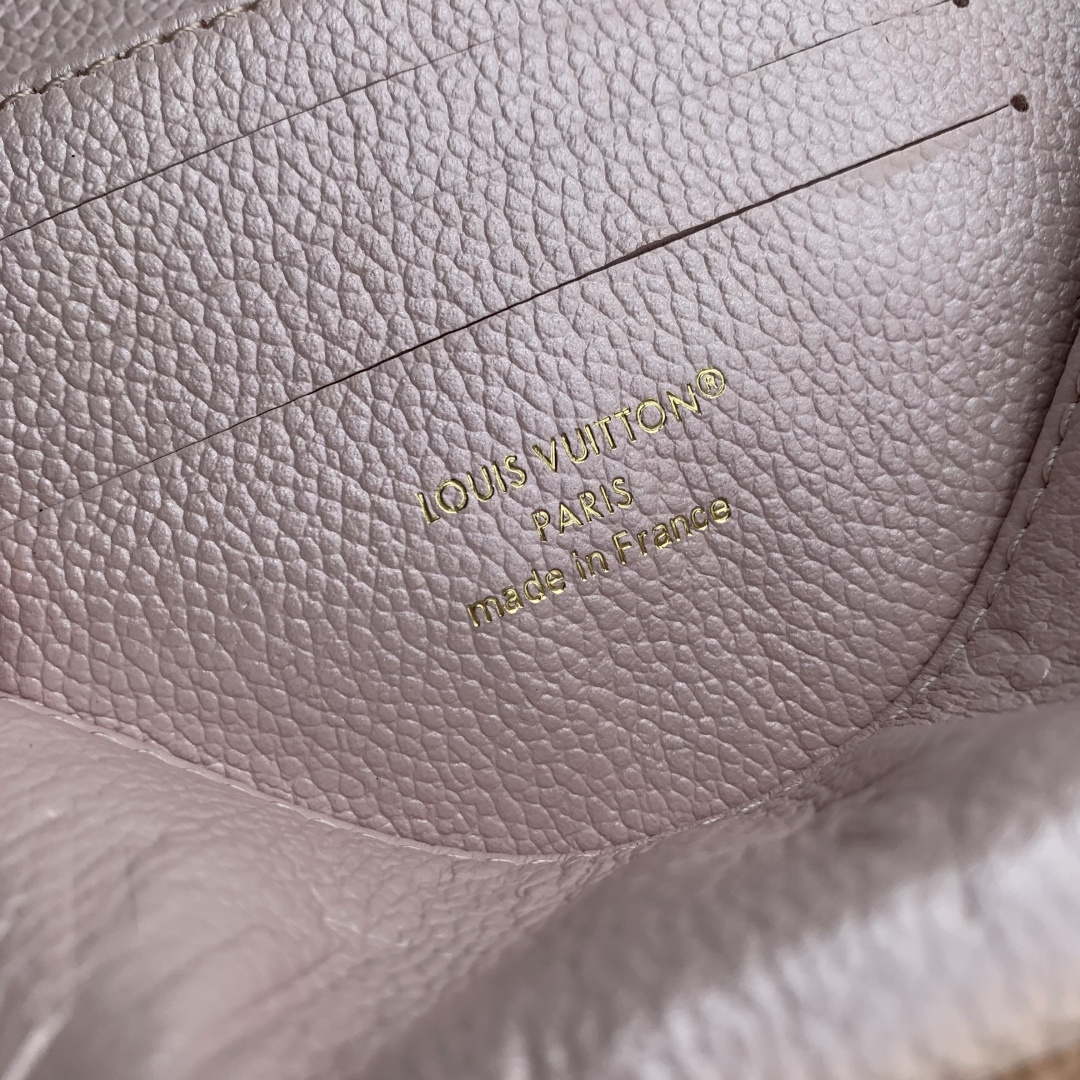 LV M27043 Louis Vuitton Nano Madeleine Bag Snowy Pearl