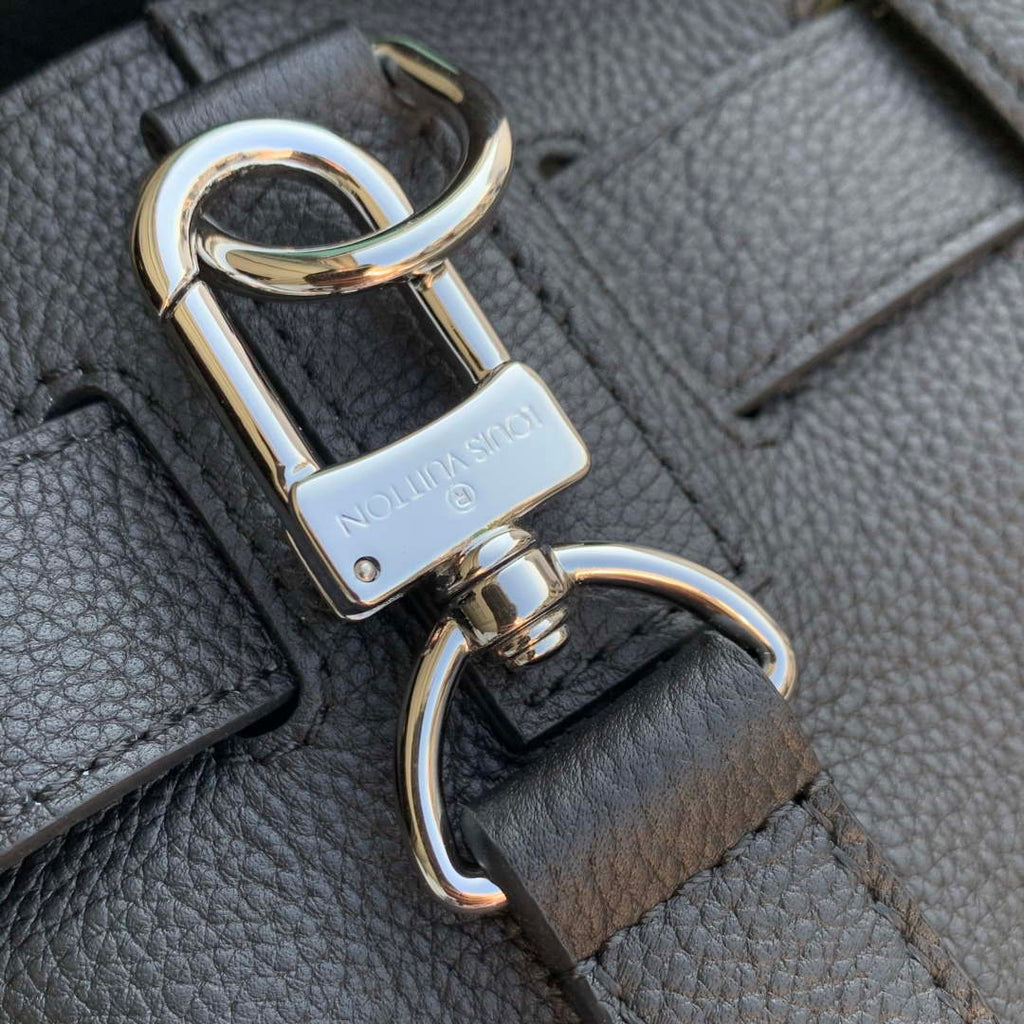LV M27061 Louis Vuitton Steamer 30 Cross-body Bag Black