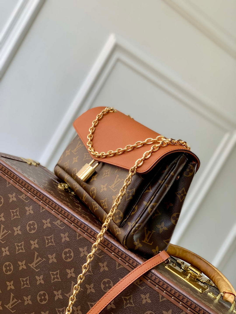 LV M27065 Louis Vuitton Saint Germain PM Bag Cognac