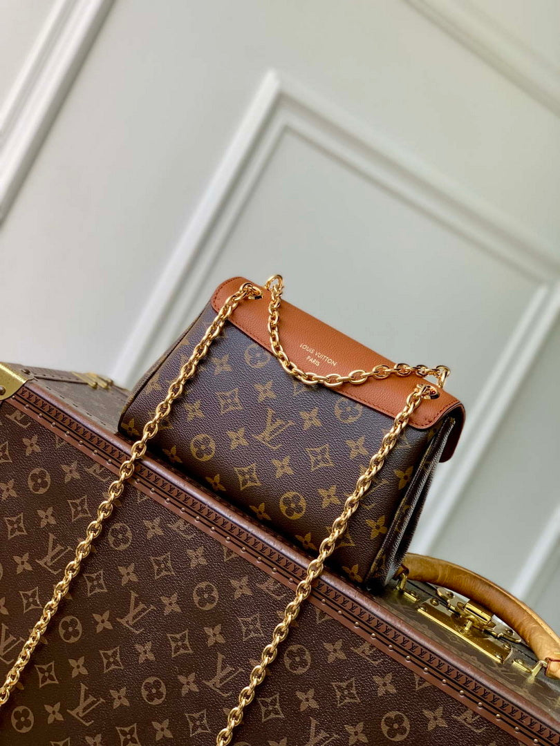 LV M27066 Louis Vuitton Saint Germain BB Bag Cognac