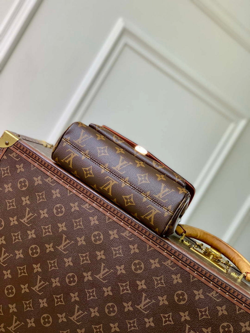 LV M27066 Louis Vuitton Saint Germain BB Bag Cognac