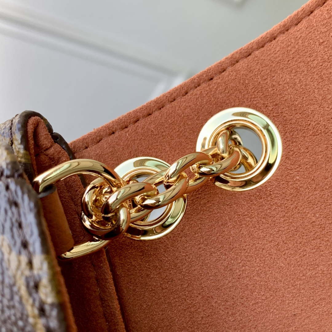 LV M27066 Louis Vuitton Saint Germain BB Bag Cognac