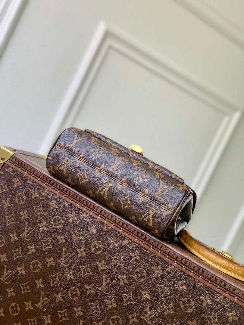 LV M27067 Louis Vuitton Saint Germain BB Handbag Wine Red