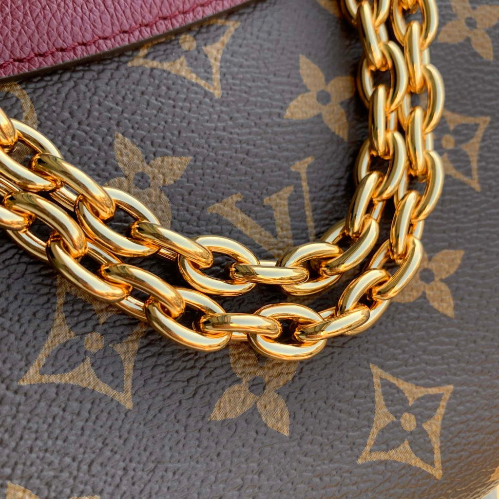 LV M27067 Louis Vuitton Saint Germain BB Handbag Wine Red