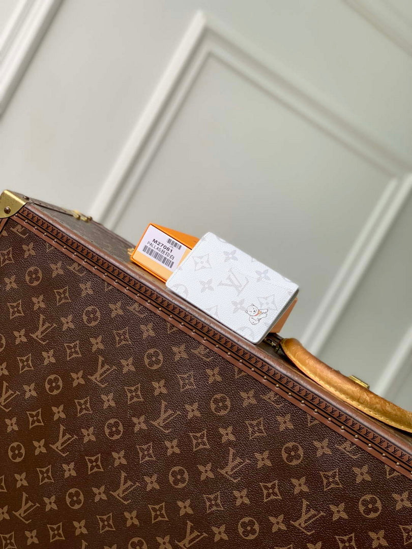 LV M27081 Louis Vuitton Pocket Organizer White