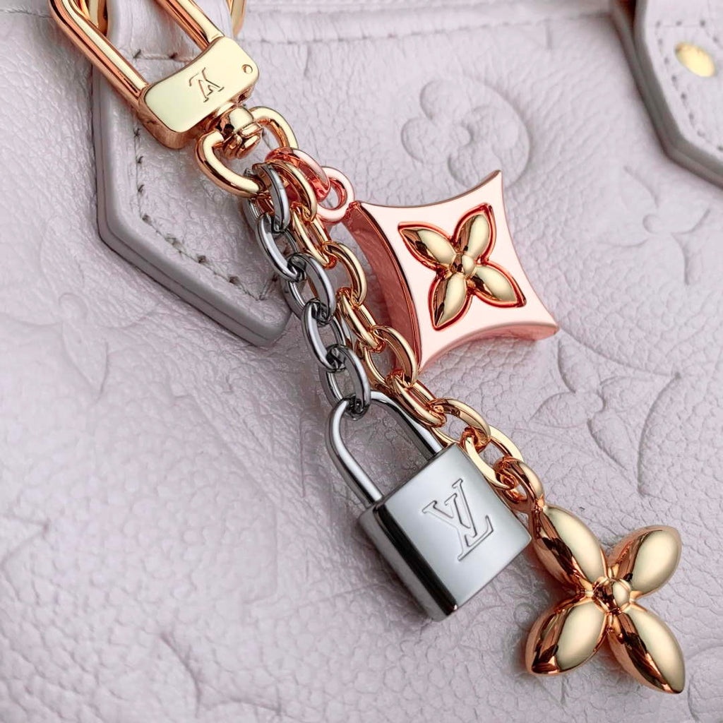 LV M27107 Louis Vuitton Nano Speedy Bag Snowy Pearl