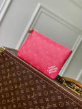 LV M27108 Louis Vuitton Key Pouch M Pondicherry Pink