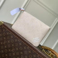 LV M27109 Louis Vuitton Key Pouch M Beige