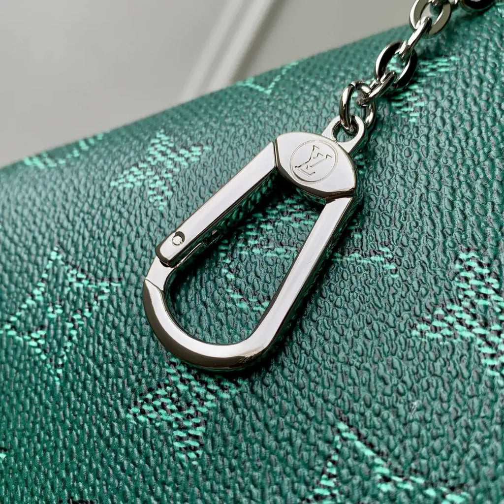 LV M27109 Louis Vuitton Key Pouch M Green