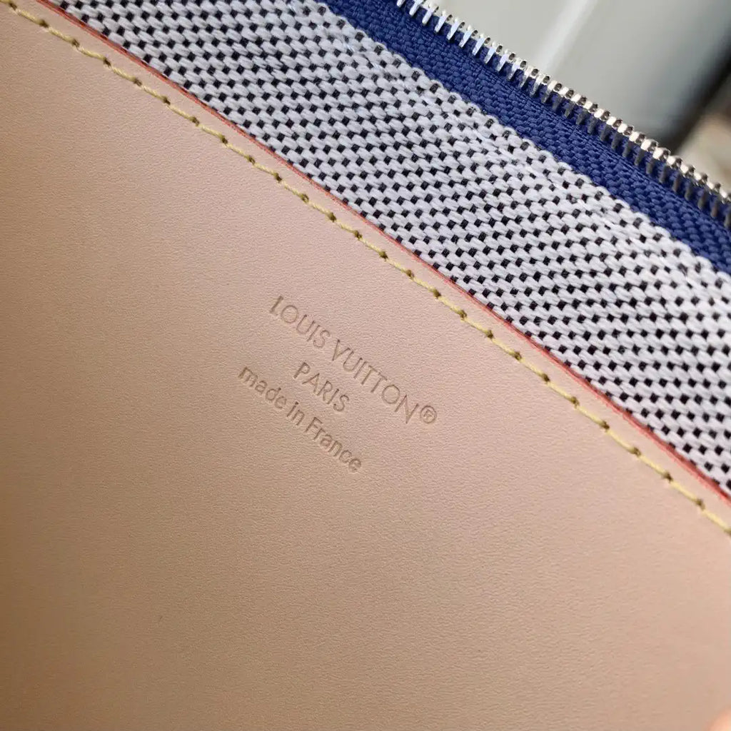 LV M27109 Louis Vuitton Key Pouch M Ocean Blue