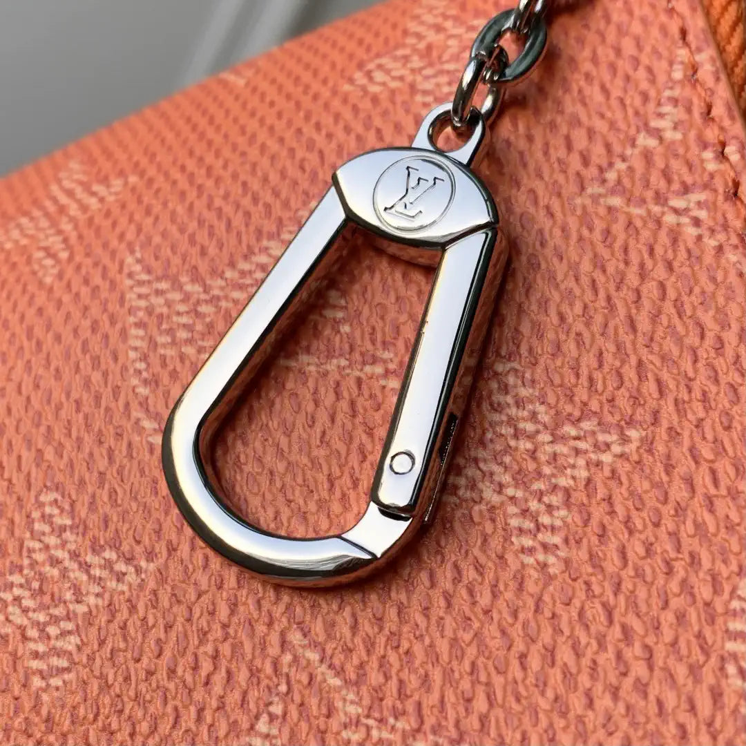 LV M27109 Louis Vuitton Key Pouch M Orange