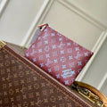 LV M27109 Louis Vuitton Key Pouch M Purple Red