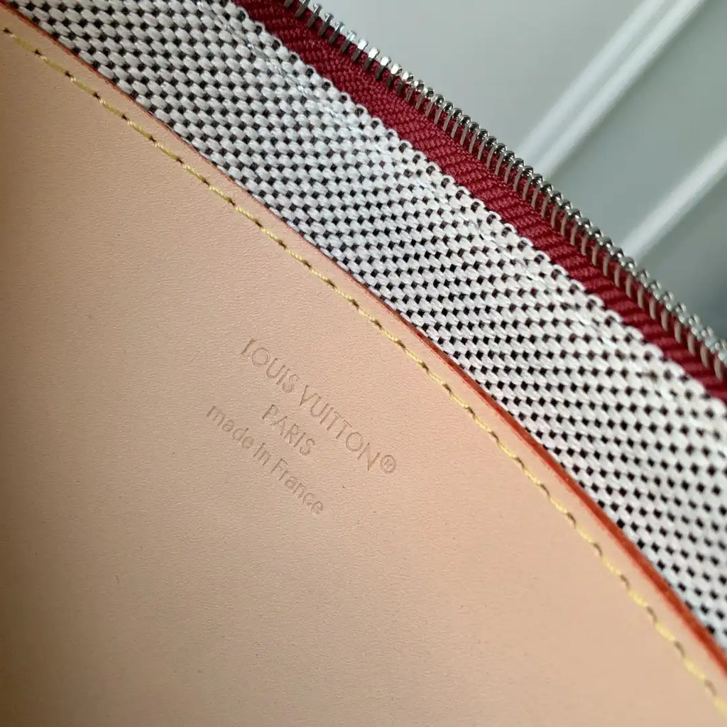 LV M27109 Louis Vuitton Key Pouch M Purple Red