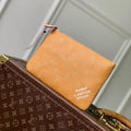LV M27110 Louis Vuitton Key Pouch M Safran Yellow