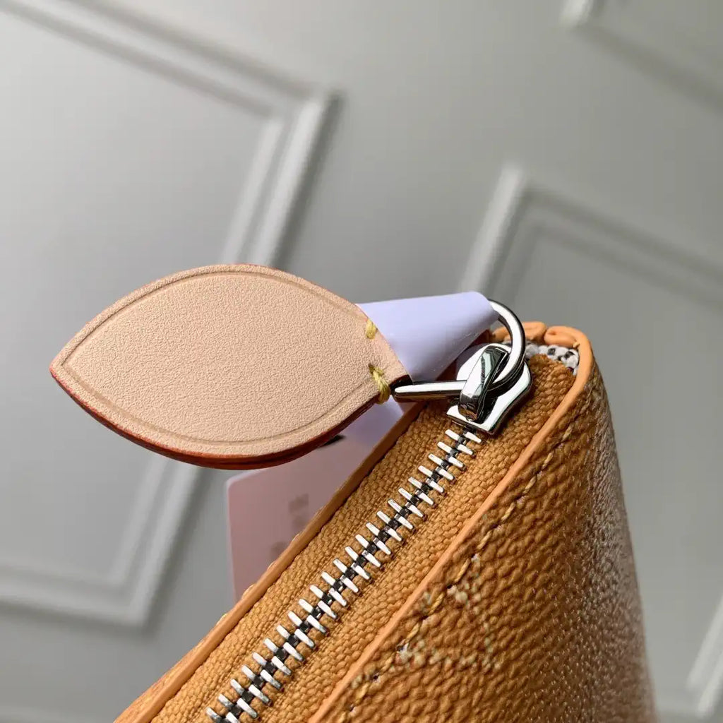 LV M27110 Louis Vuitton Key Pouch M Safran Yellow