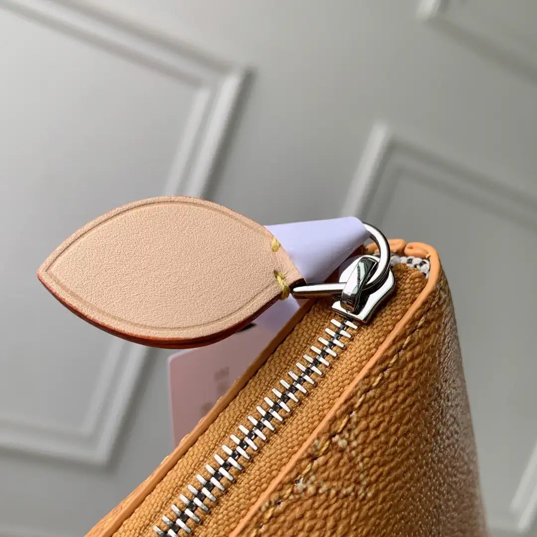 LV M27110 Louis Vuitton Key Pouch M Safran Yellow
