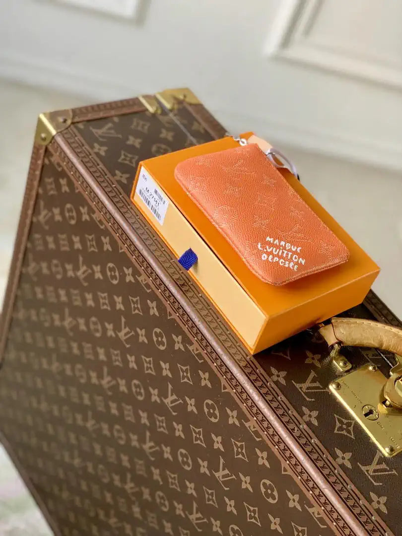 LV M27141 Louis Vuitton Key Pouch S Orange