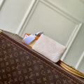 LV M27113 Louis Vuitton Key Pouch S Beige