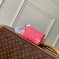LV M27141 Louis Vuitton Key Pouch S Rose Red