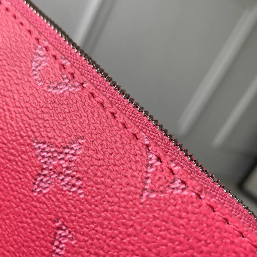 LV M27141 Louis Vuitton Key Pouch S Rose Red