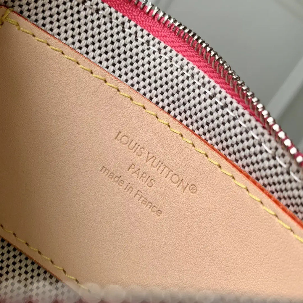 LV M27141 Louis Vuitton Key Pouch S Rose Red