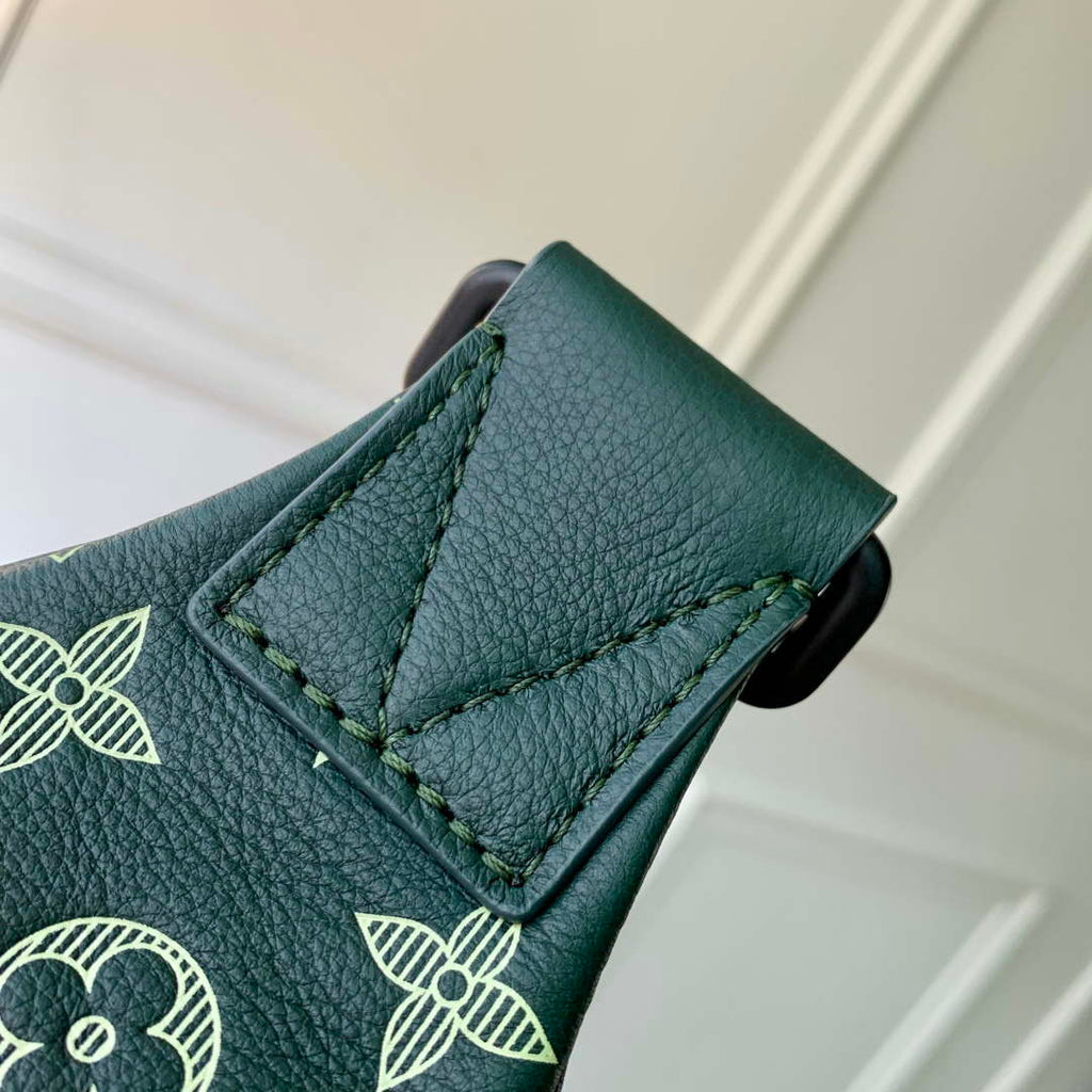LV M27153 Louis Vuitton Rush Bumbag Forest Green