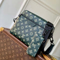 LV M27154 Louis Vuitton Trio Messenger Bag Forest Green
