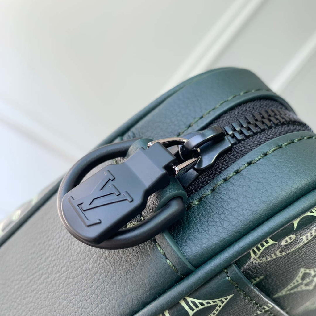 LV M27154 Louis Vuitton Trio Messenger Bag Forest Green