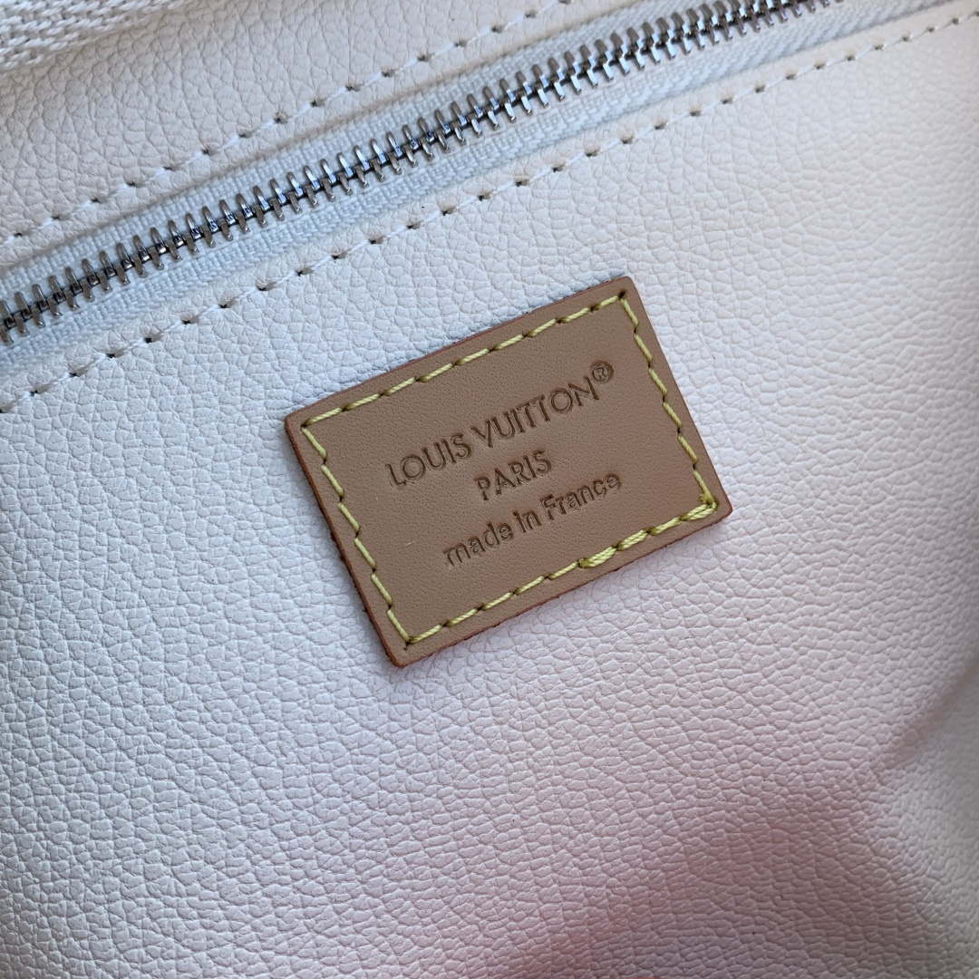 LV M27158 Louis Vuitton Mini Dopp Kit Bag Orange