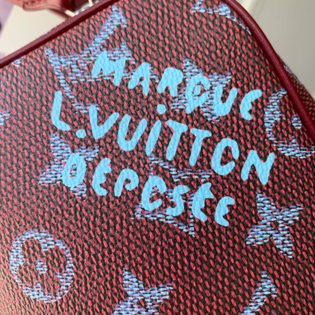 LV M27158 Louis Vuitton Mini Dopp Kit Bag Purple