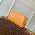 LV M27158 Louis Vuitton Mini Dopp Kit Bag Yellow
