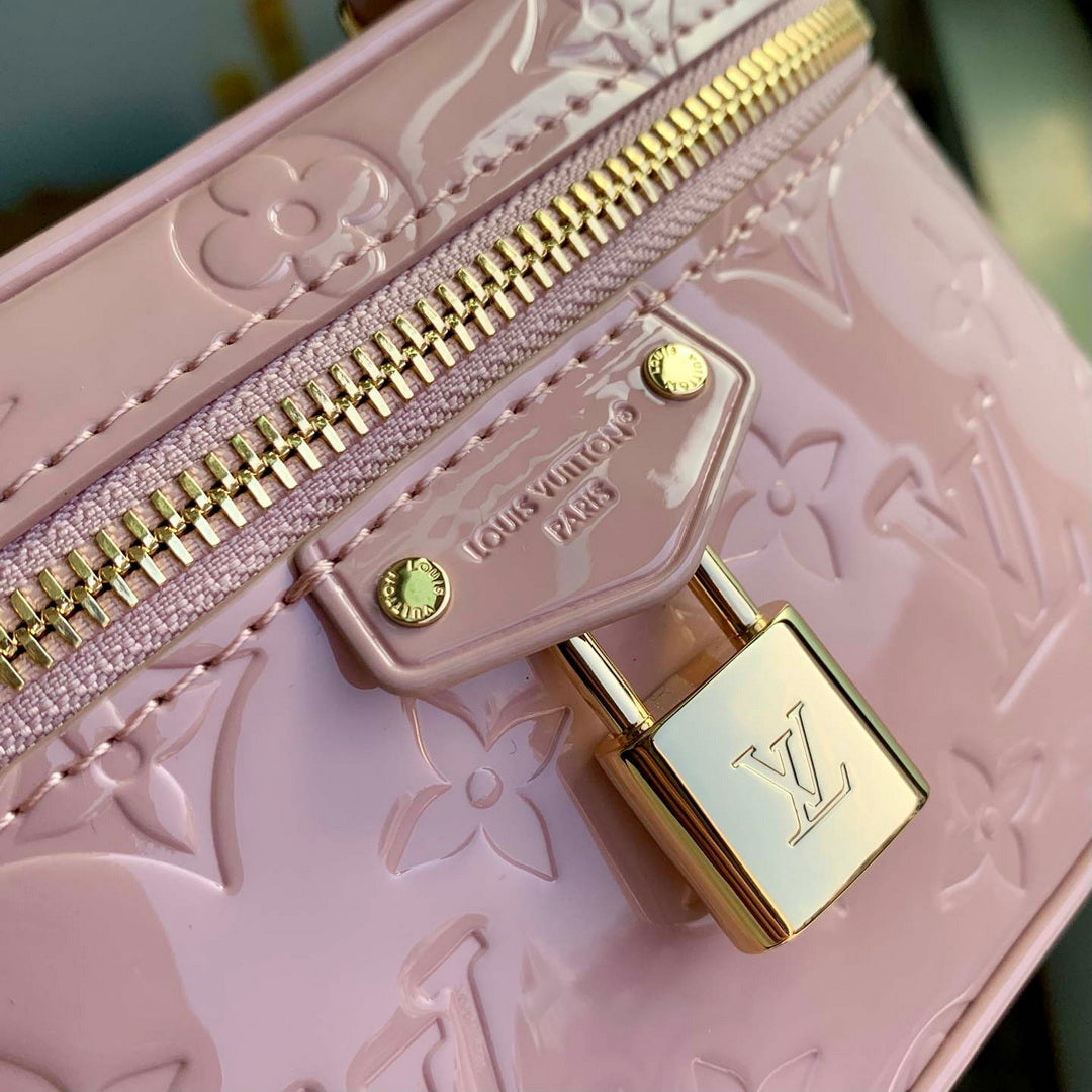 LV M27169 Louis Vuitton Vanity Chain Pouch Bag Desert Sand